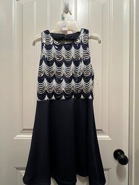midnight doll sequin dress Midnight Doll Oil Slick Sequin Dress, NWT, Size 1